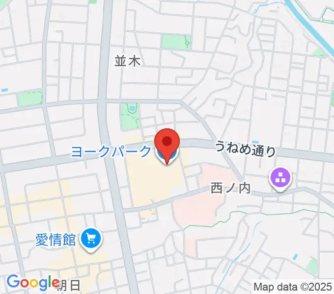 ヨークカルチャーセンター郡山の地図