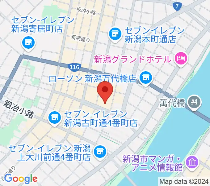 ヨークカルチャーセンター新潟の地図