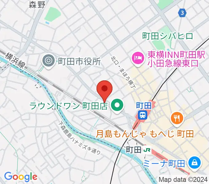 弦楽器工房シゲッティの地図