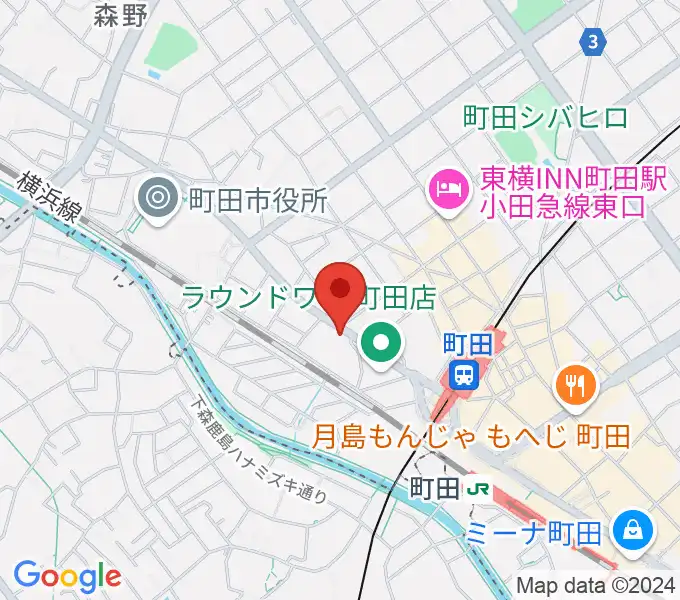 弦楽器工房シゲッティの地図