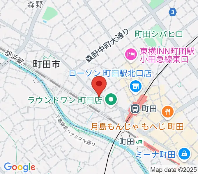 弦楽器工房シゲッティの地図