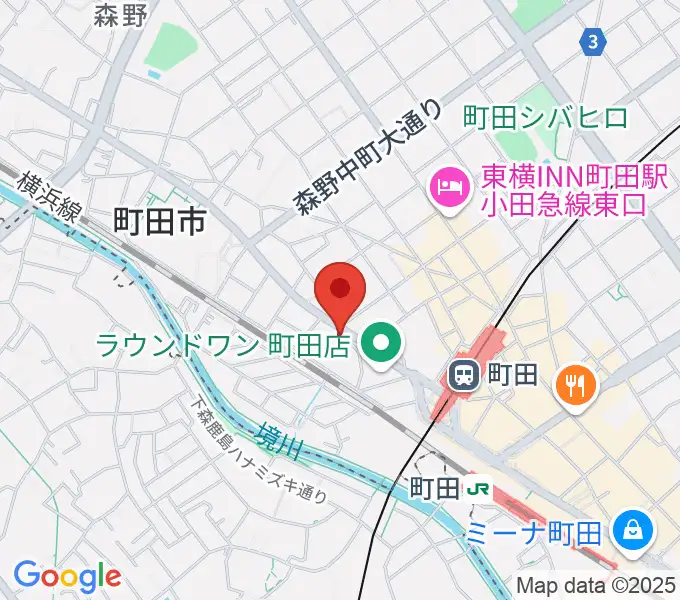 弦楽器工房シゲッティの地図