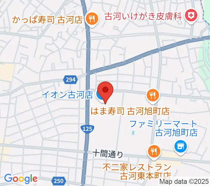 古河カルチャーセンターの地図
