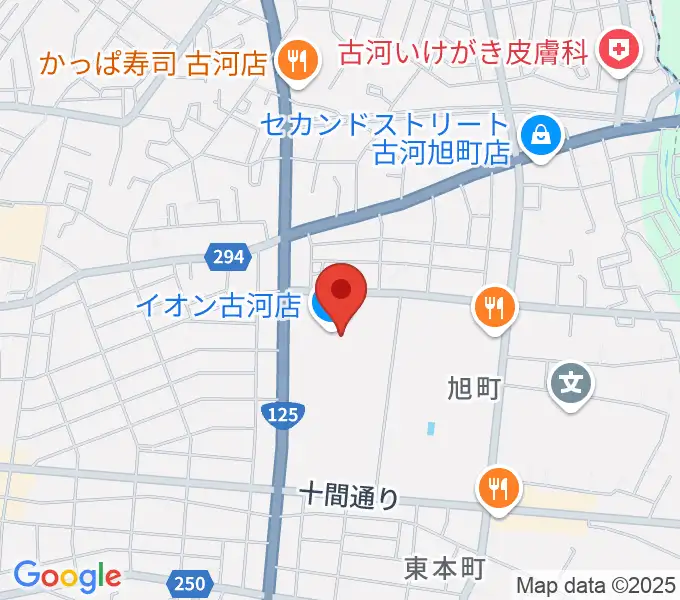 古河カルチャーセンターの地図