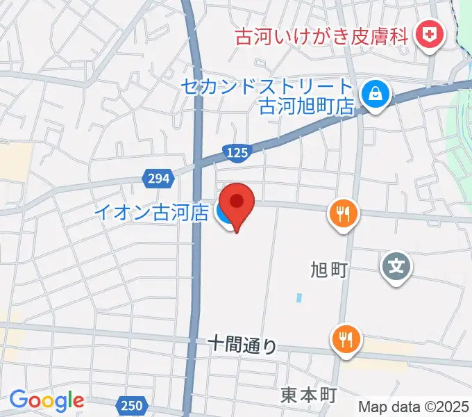 古河カルチャーセンターの地図