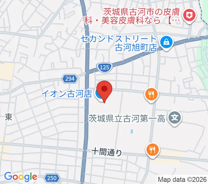 古河カルチャーセンターの地図