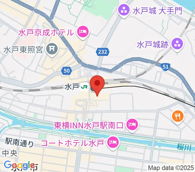 エクセルカルチャーセンターの地図