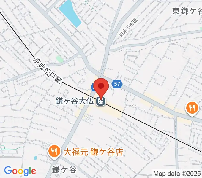 鎌ケ谷カルチャーセンターの地図