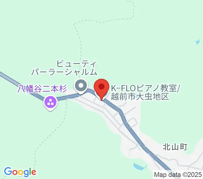 K-FLOピアノ教室の地図