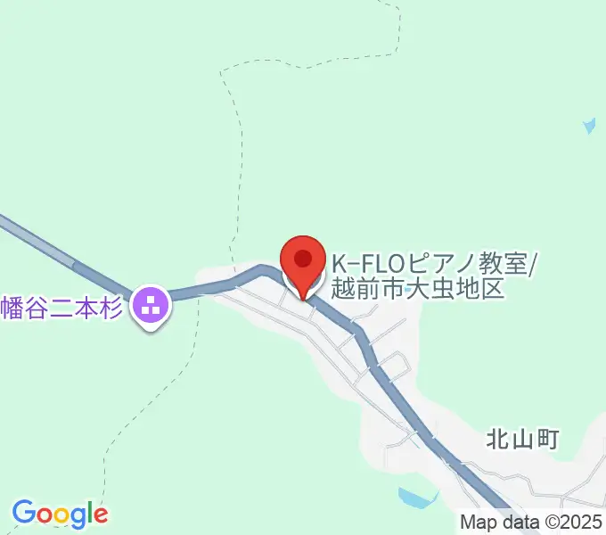 K-FLOピアノ教室の地図