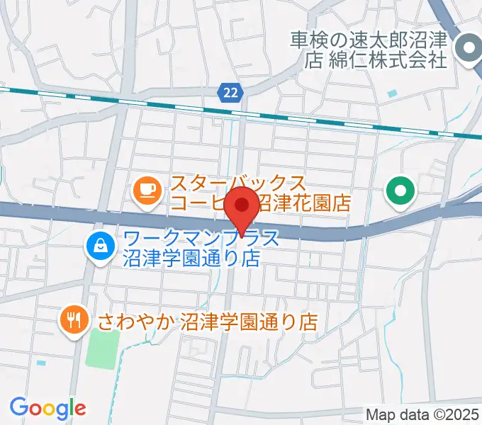 すみやグッディ沼津店の地図