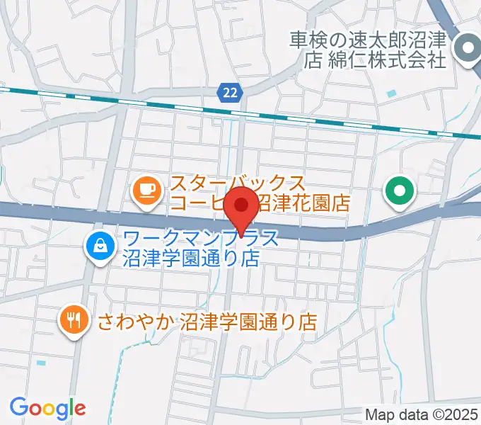 すみやグッディ沼津店の地図