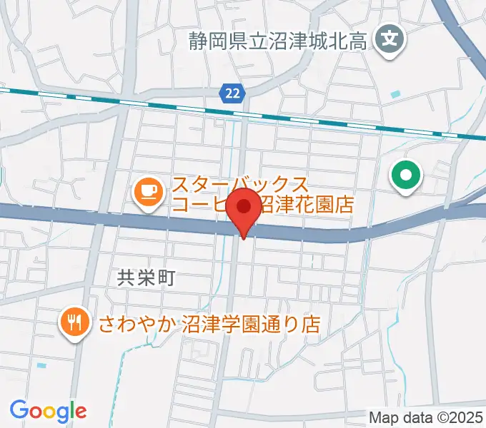 すみやグッディ沼津店の地図