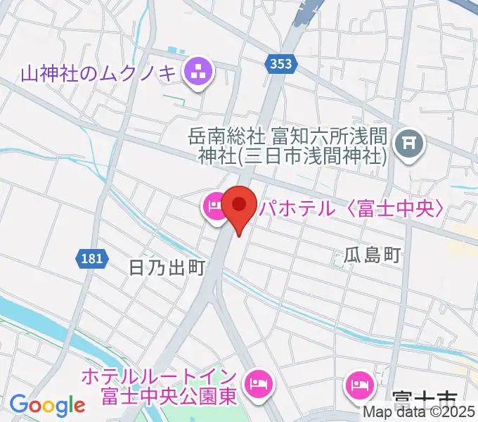 すみやグッディ富士店の地図