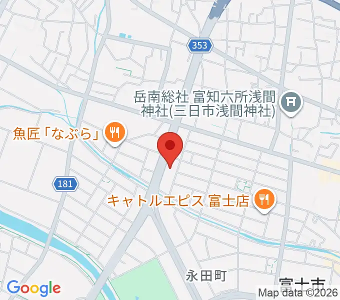 すみやグッディ富士店の地図