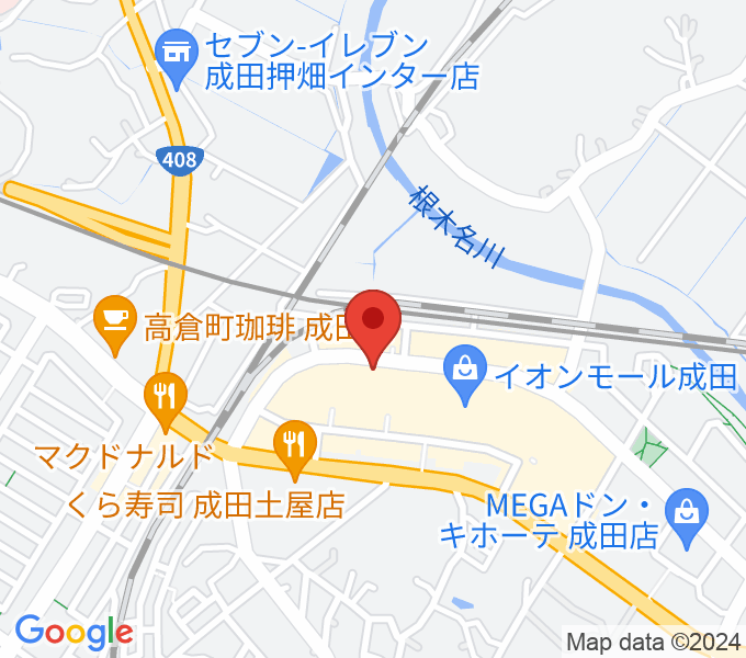 成田カルチャーセンターの場所