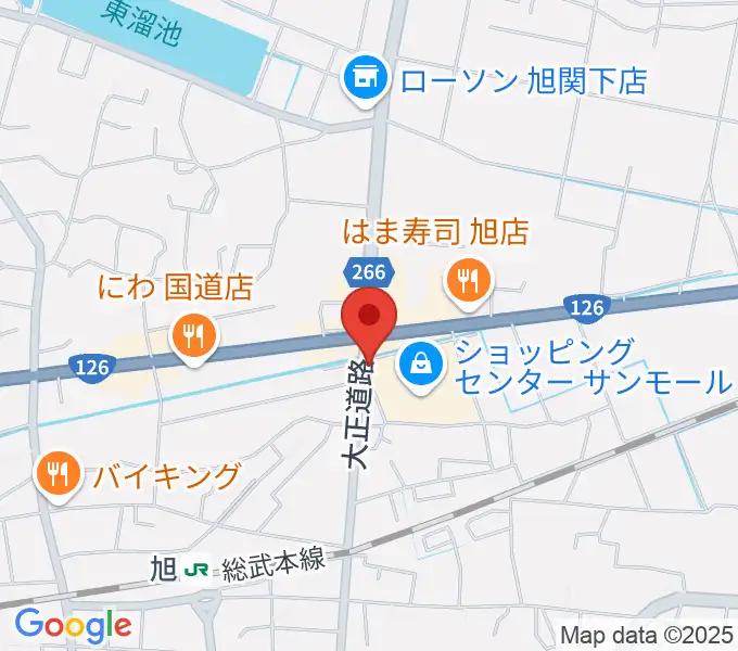 サンモールカルチャーセンターの地図