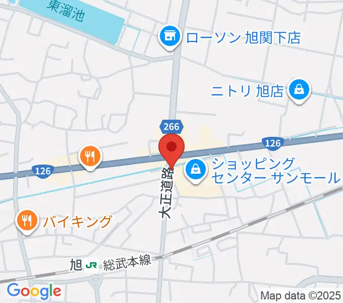 サンモールカルチャーセンターの地図