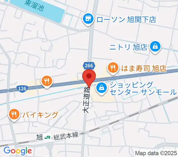 サンモールカルチャーセンターの地図