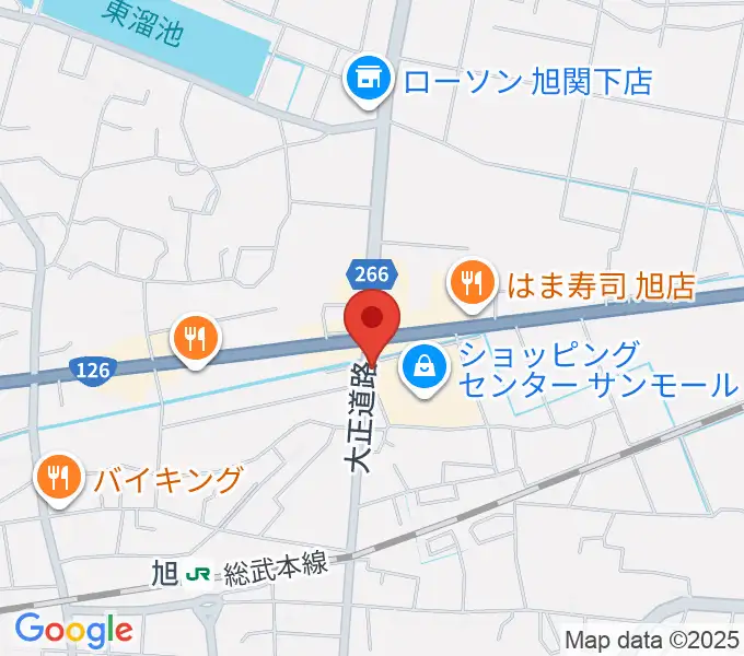 サンモールカルチャーセンターの地図