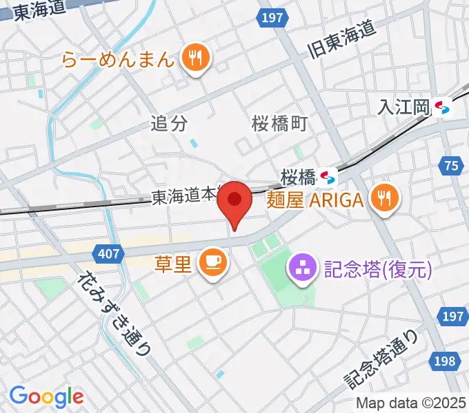 すみやグッディおとサロン清水春日の地図