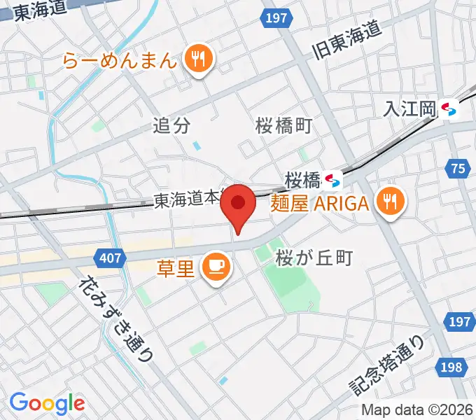 すみやグッディおとサロン清水春日の地図