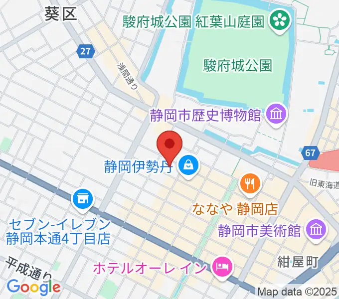 すみやグッディ本店の地図