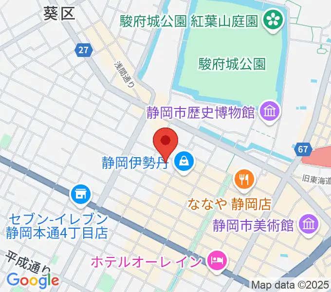 すみやグッディ本店の地図