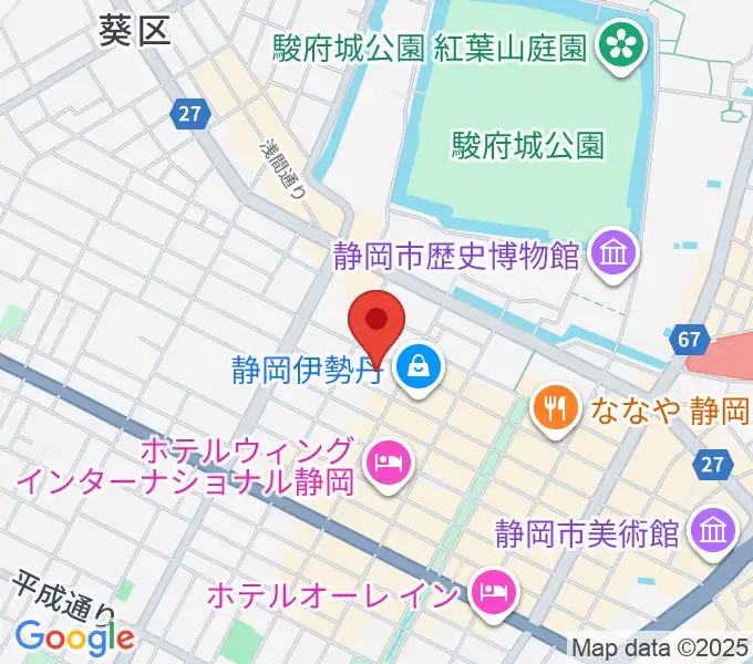 すみやグッディ本店の地図