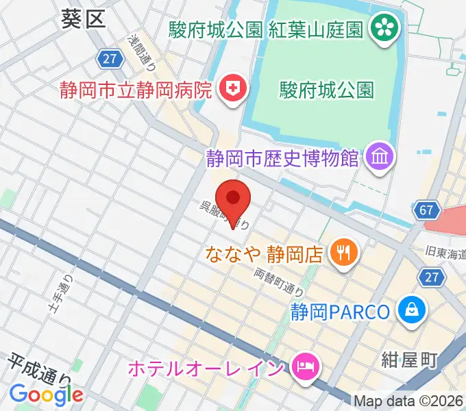 すみやグッディ本店の地図
