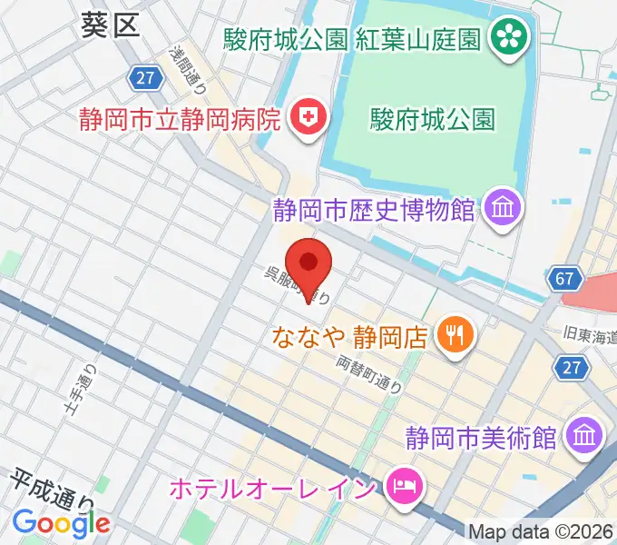 すみやグッディ本店の地図