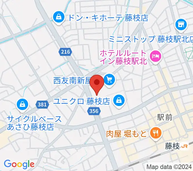 すみやグッディ藤枝店の地図