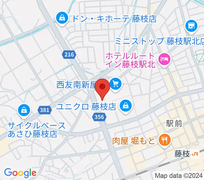 すみやグッディ藤枝店の地図