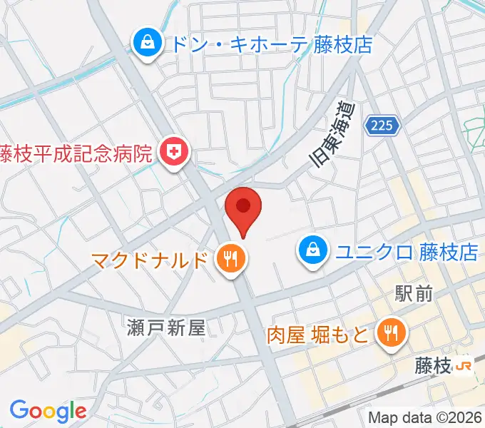 すみやグッディ藤枝店の地図