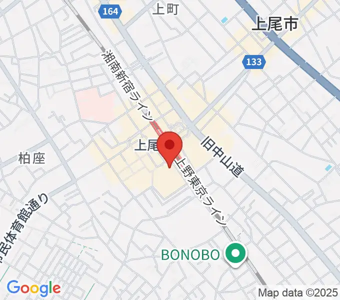 ヨークカルチャーセンター上尾の地図