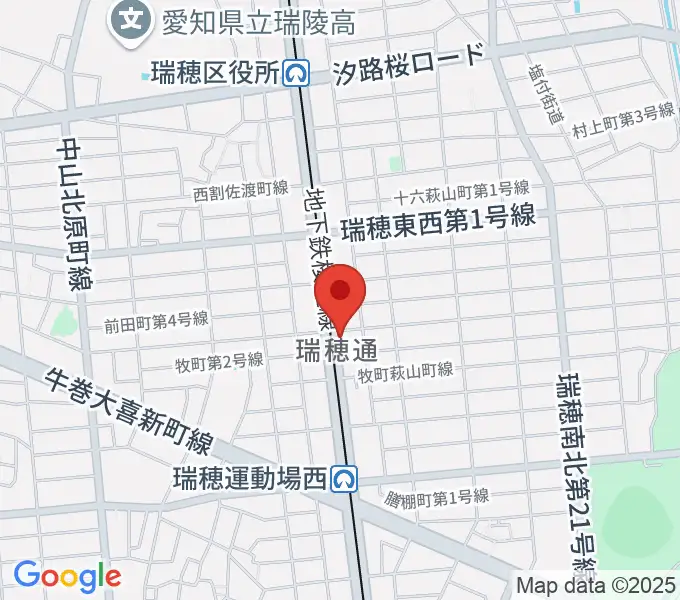 レコーディングスタジオ リカレンスの地図