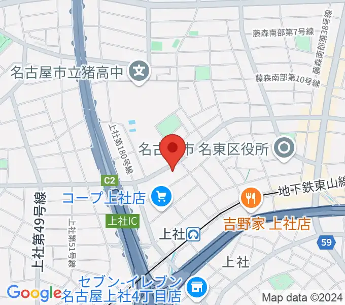 ライブ・ギャラリー 元の地図