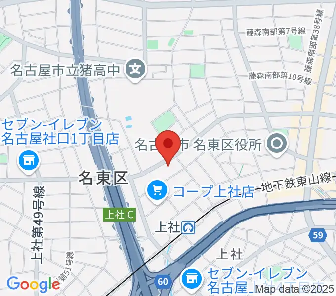 ライブ・ギャラリー 元の地図