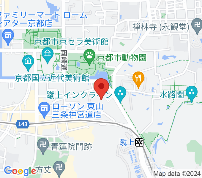 京都市国際交流会館kokokaの場所
