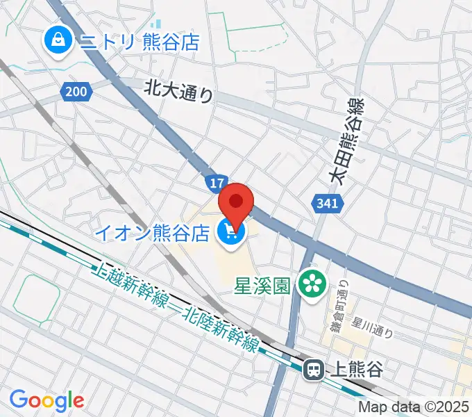 熊谷カルチャーセンターの地図