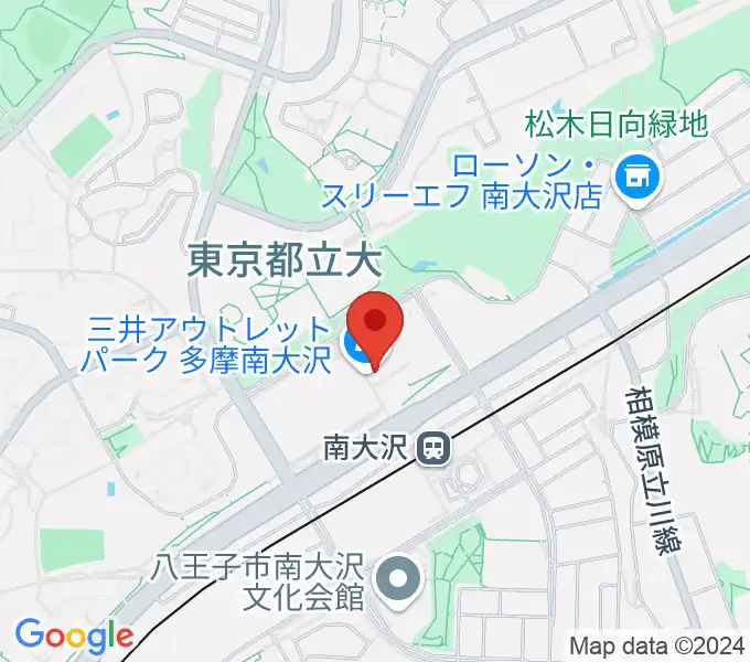 TAMAカルチャーカレッジの地図