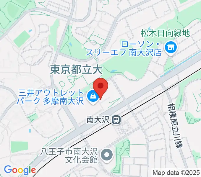 TAMAカルチャーカレッジの地図