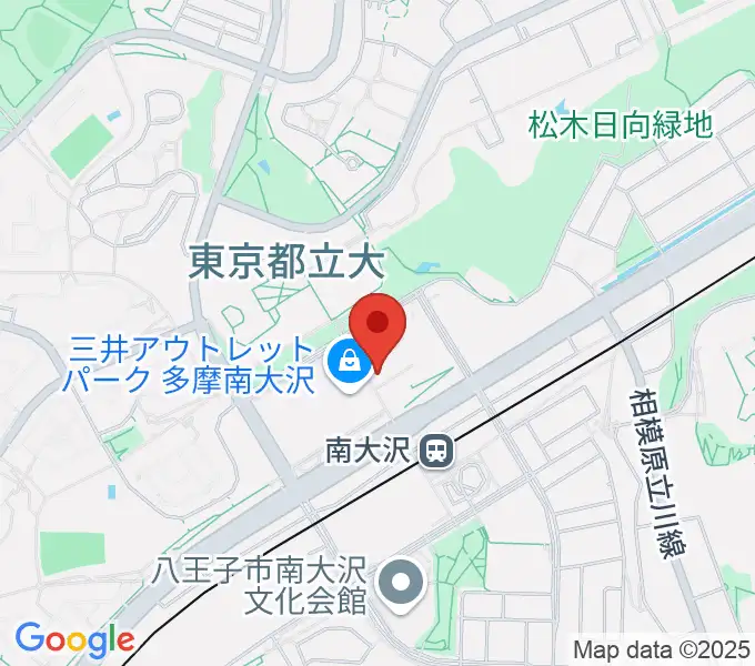 TAMAカルチャーカレッジの地図