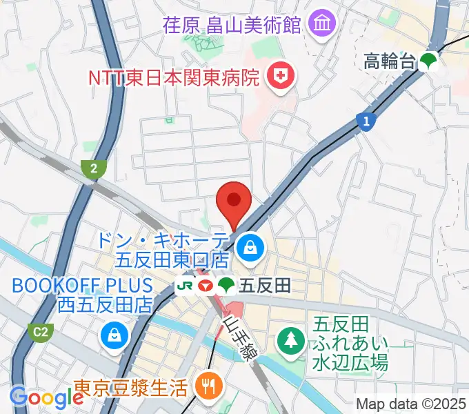 東京デザインセンター・ガレリアホールの地図