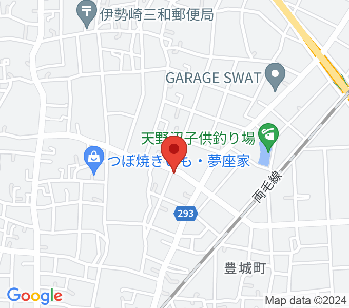 平田ドラム教室 伊勢崎店の場所