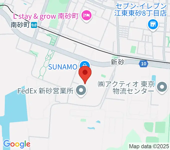 南砂町カルチャーセンターの地図