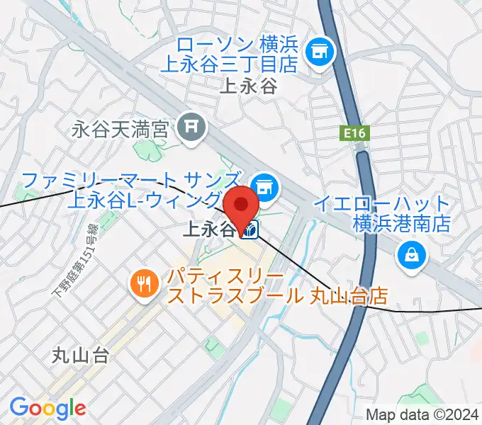 ヨークカルチャーセンター上永谷の地図