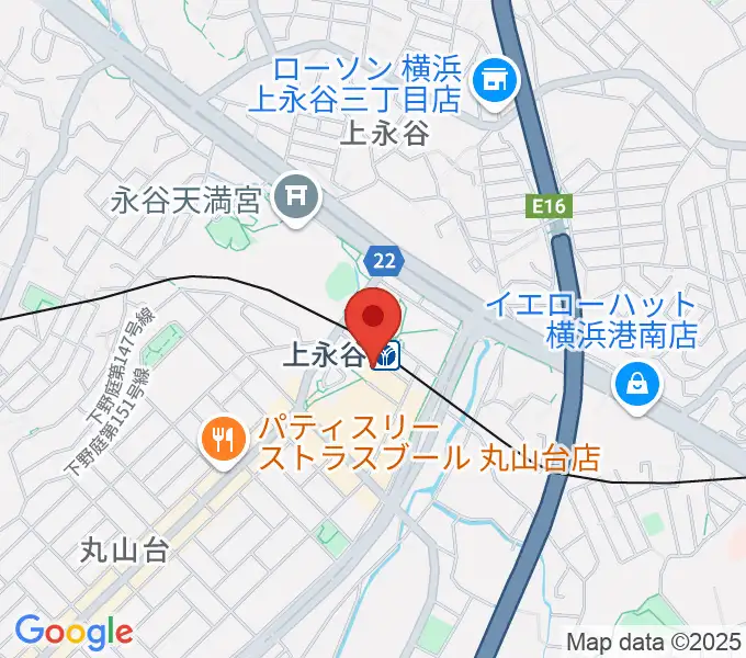 ヨークカルチャーセンター上永谷の地図
