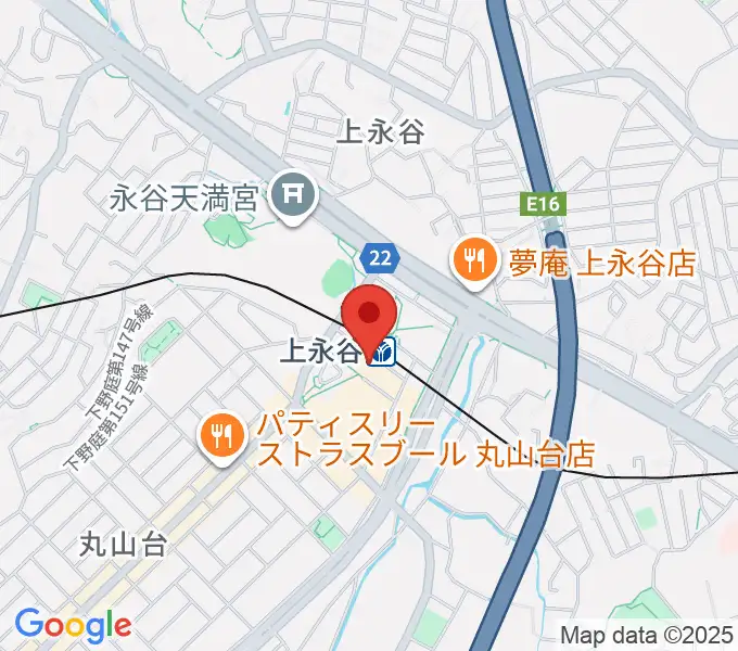 ヨークカルチャーセンター上永谷の地図