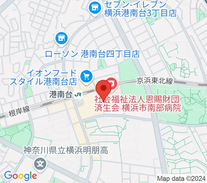 バーズカルチャーセンターの地図